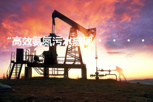 “高效氨氮污水處理，綠色環(huán)保新篇章”